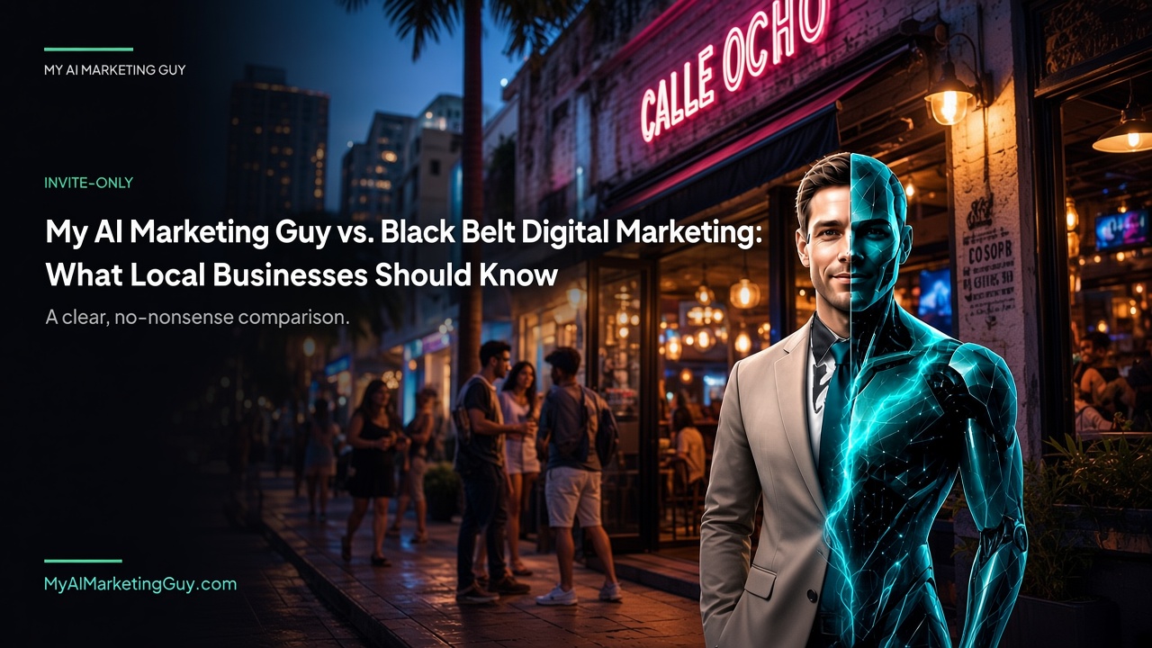 My AI Marketing Guy vs. Black Belt Digital Marketing: What Local Businesses Should Know