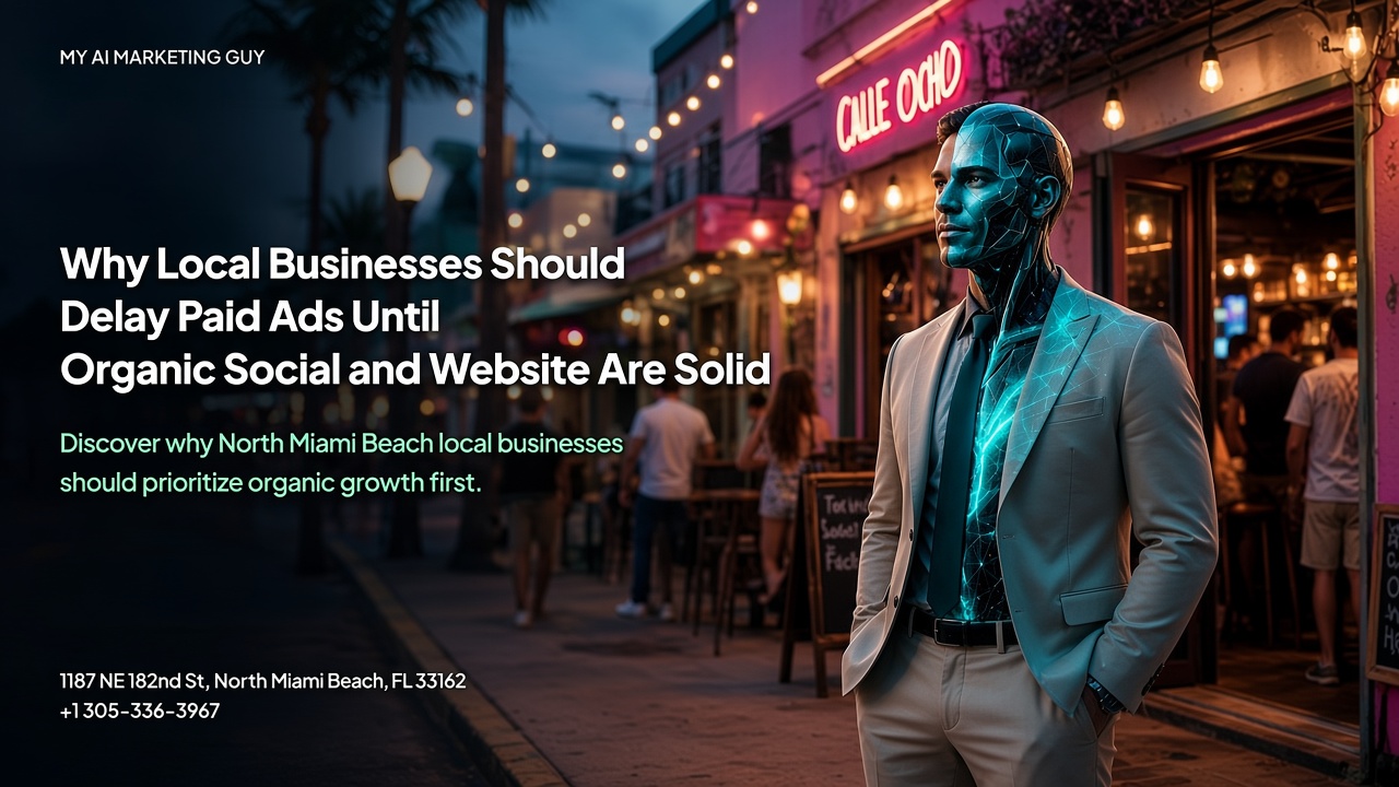 Why Local Businesses Should Delay Paid Ads Until Organic Social and Website Are Solid