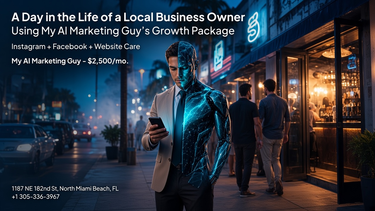 A Day in the Life of a Local Business Owner Using My AI Marketing Guy’s Growth Package