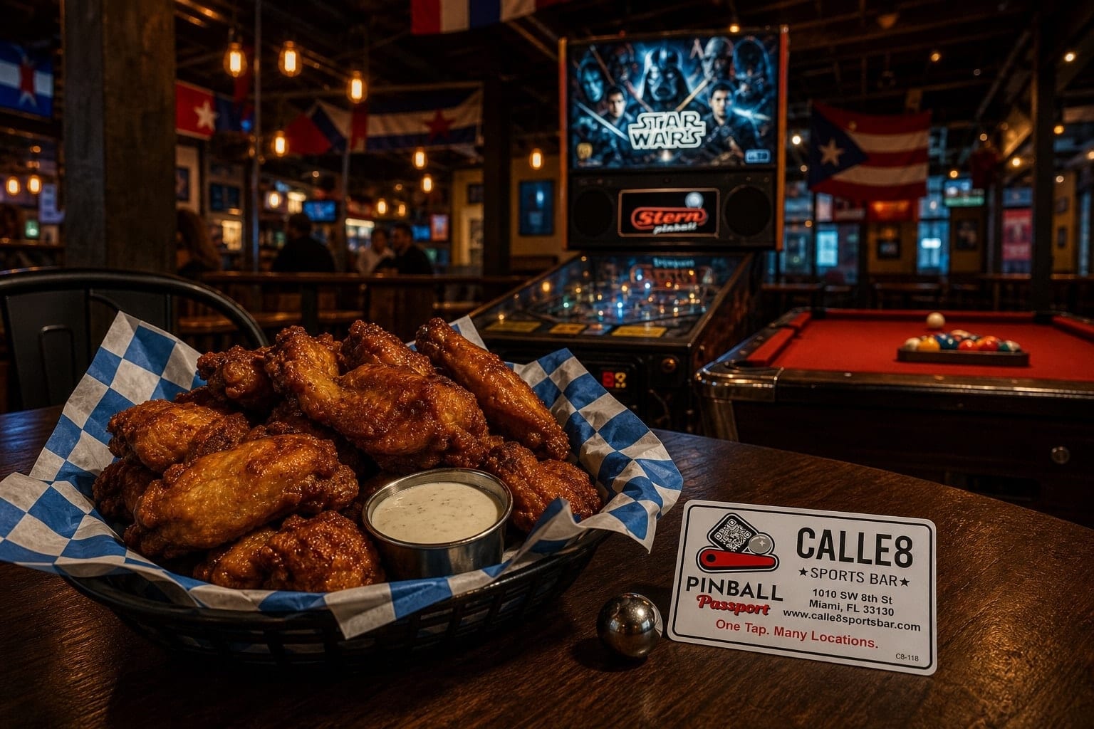 Calle 8 Sports Bar — Eat and Play