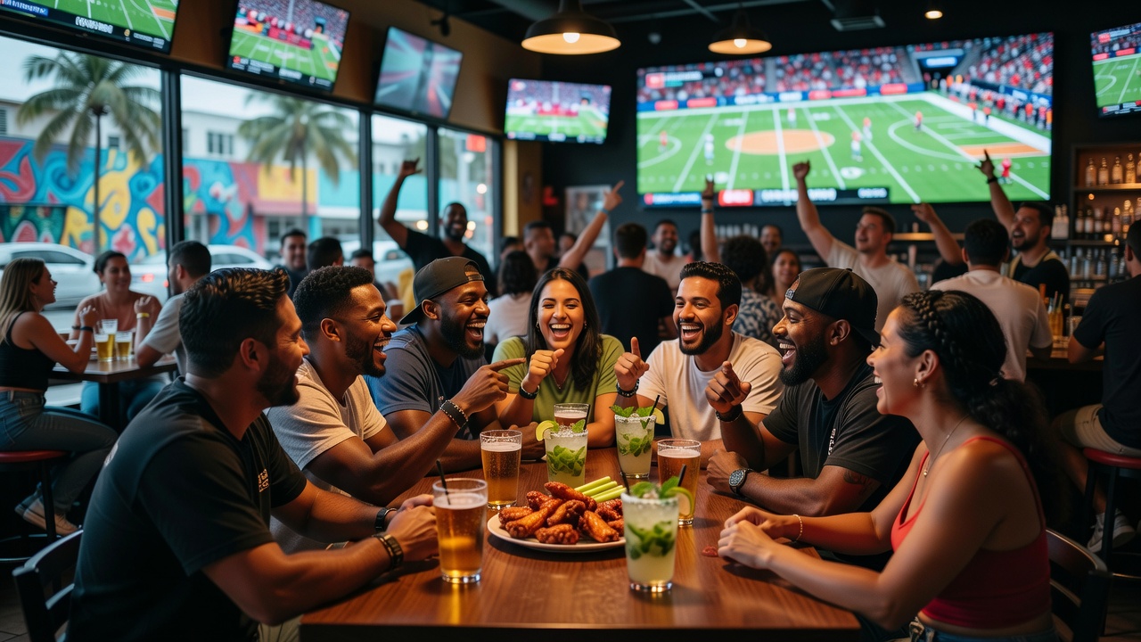Best Game-Day Cocktails at Calle 8 Sports Bar