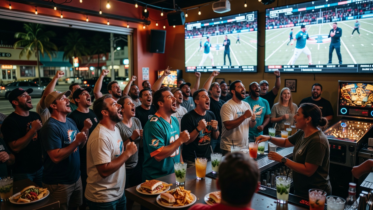 Behind the Bar: Mixologists at Calle 8 Sports Bar